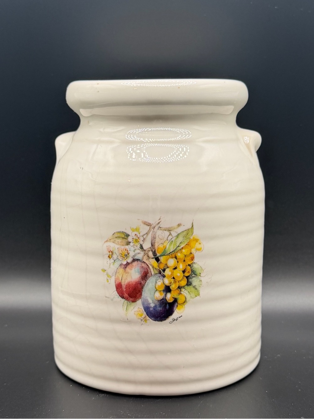 Ceramic Fruit Canister